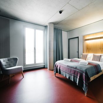 Hotel Rossi Berlin Zimmer Hotelzimmer funktional modern